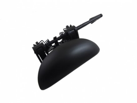 Acessar a peça Puxador porta frente esquerda preta lisa