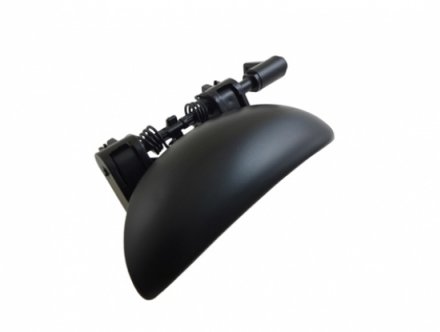 Acessar a peça Puxador porta traseira direita preta lisa exceto sw