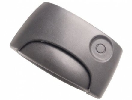 Acessar a peça Puxador lateral corredera direita preta rugosa sem olho fechadura 2001->2007 Acessar a peça Puxador lateral corredera direita preta rugosa sem olho fechadura 2001->2007