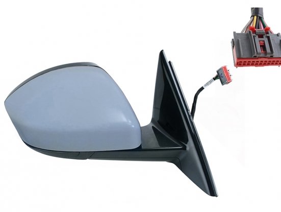 Retrovisor direito elétrico, preparado, aquecido, convexo, dobrável + pisca + cortesia + memória (12 pinos) LAND ROVER EVOQUE  pour LAND ROVER EVOQUE Retrovisor direito elétrico, preparado, aquecido, convexo, dobrável + pisca + cortesia + memória (12 pinos) LAND ROVER EVOQUE  pour LAND ROVER EVOQUE