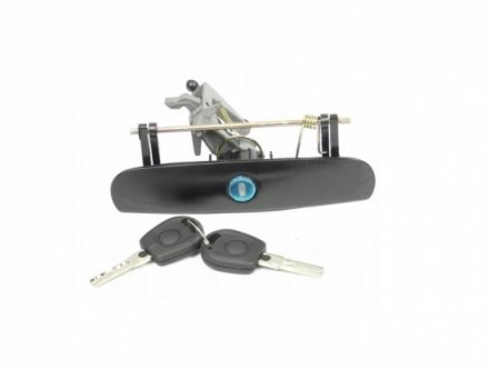 Acessar a peça Puxador da tampa tras preta com chave Acessar a peça Puxador da tampa tras preta com chave