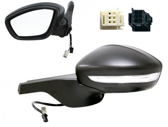 Esquerda elétrica, aquecida, espelho rebatível + piloto + lateral 18-> CITROEN C3  pour CITROEN C3 Esquerda elétrica, aquecida, espelho rebatível + piloto + lateral 18-> CITROEN C3  pour CITROEN C3