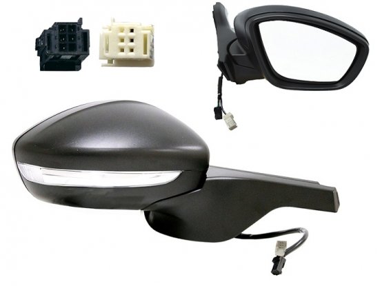 Espelho direito elétrico, aquecido, dobrável + luz + sonda + lado 18> CITROEN C3  pour CITROEN C3 Espelho direito elétrico, aquecido, dobrável + luz + sonda + lado 18> CITROEN C3  pour CITROEN C3