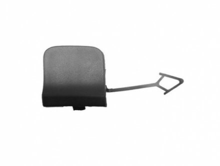 Acessar a peça Tampa do gancho traseiro preta granulada Acessar a peça Tampa do gancho traseiro preta granulada