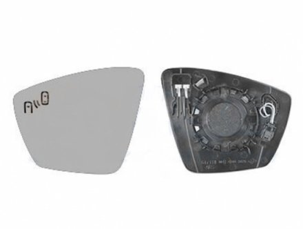 Acessar a peça Vidro + suporte do retrovisor esquerdo aquecido eletrocrômico