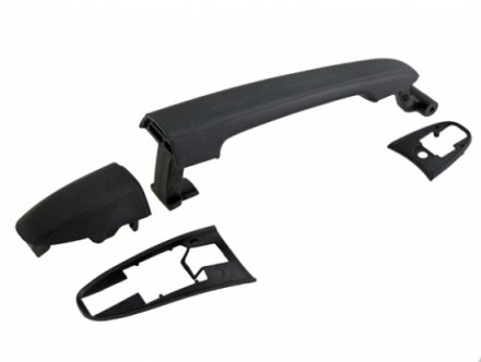 Acessar a peça Puxador porta frente direito preto