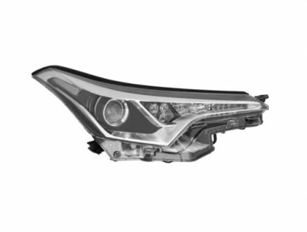 Acessar a peça Farol direito hir2+led