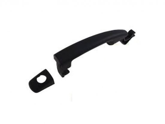 Acessar a peça Puxador exterior porta frente esquerda preta