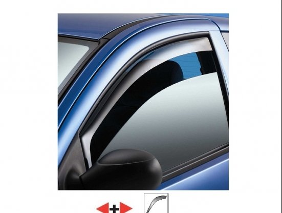 Acessar a peça Defletor de vento portas frentes 5ptas