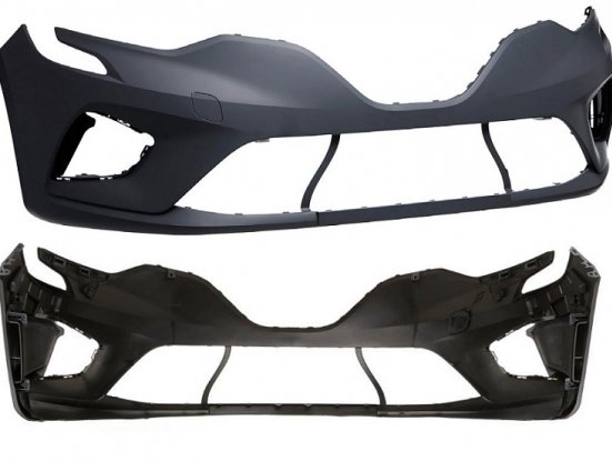 Acessar a peça Para choques frente preto