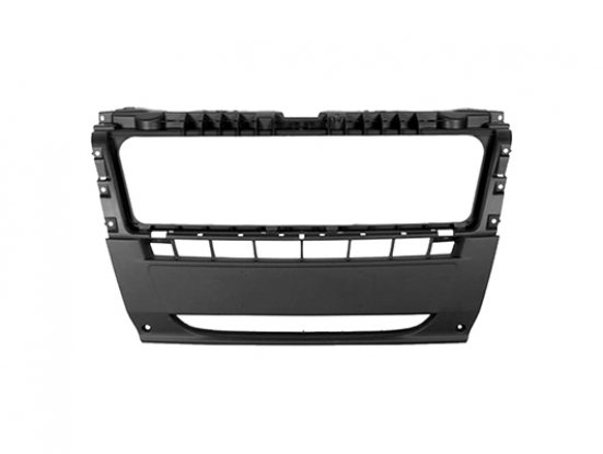 Acessar a peça Centro para choques frente preto sem grelha