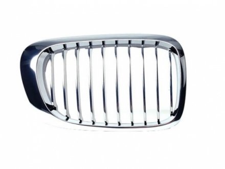 Acessar a peça Grelha direita quadro cromado/lamas cromadas coupe