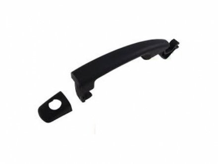 Acessar a peça Puxador exterior porta frente esquerda preta