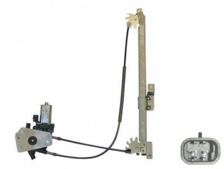 Acessar a peça Elevador vidro traseiro direito eletrico com motor não confort 4 portas 2 pins