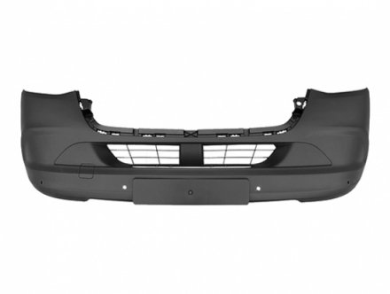 Acessar a peça Para choques frente preto com4 buracos sensores