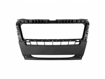 Acessar a peça Centro para choques frente preto sem grelha