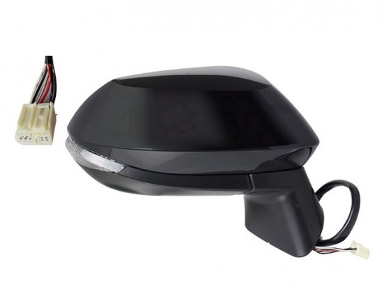 Acessar a peça Espelho retrovisor direito elétrico, aquecido, convexo, preparado, com pisca (6 pinos)