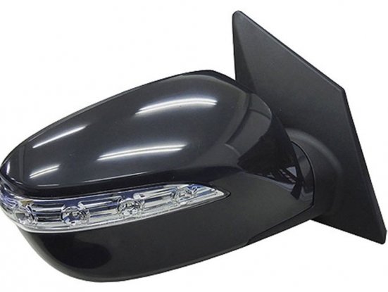 Potência do espelho direito, aquecido, preto brilhante, preparado, virar + sinal de direção HYUNDAI IX35  pour HYUNDAI IX35  Potência do espelho direito, aquecido, preto brilhante, preparado, virar + sinal de direção HYUNDAI IX35  pour HYUNDAI IX35