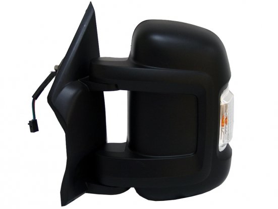 Espelho retrovisor elétrico esquerdo, convexo, aquecido, com indicador (16W), sonda (6 pinos, 2 pinos) (curto) CITROEN-JUMPER pour CITROEN JUMPER  pour CITROEN JUMPER