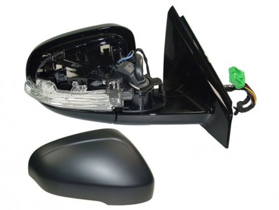 Espelho direito elétrico, aquecido, preparado, dobrável + indicador + luz de cortesia grande angular led 8 pinos VOLVO V40  pour VOLVO V40 Espelho direito elétrico, aquecido, preparado, dobrável + indicador + luz de cortesia grande angular led 8 pinos VOLVO V40  pour VOLVO V40