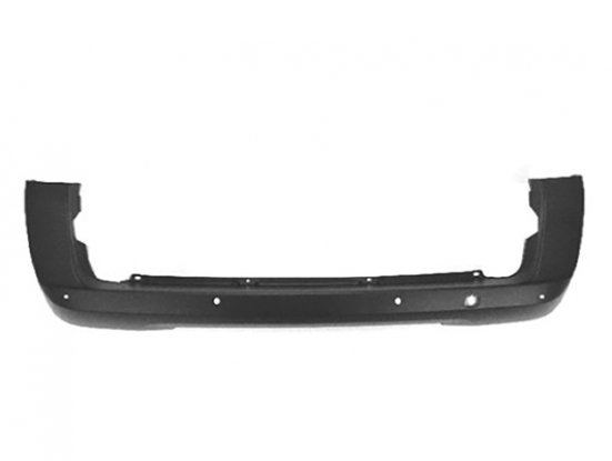 Pára-choques traseiro preto + furos de sensor 2 portas traseiras - cargo natural power CITROEN NEMO  pour CITROEN NEMO Pára-choques traseiro preto + furos de sensor 2 portas traseiras - cargo natural power CITROEN NEMO  pour CITROEN NEMO