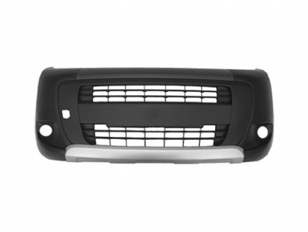 Acessar a peça Para choque frente preparado + faixa inferior cinza + buracos de farol nevoeiro [combi]