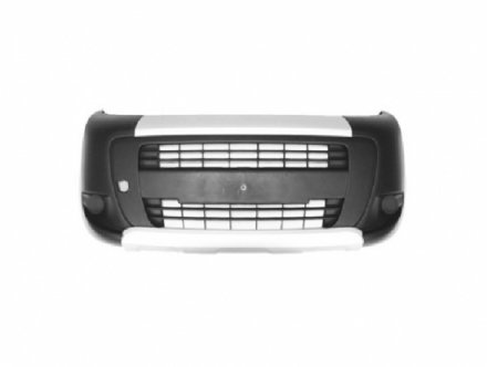 Acessar a peça Para choque frente preto + faixa superior e inferior branca [combi adventure]