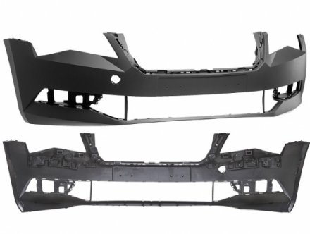 Acessar a peça Para choques frente sem buracos lava-faróis com suporte Acessar a peça Para choques frente sem buracos lava-faróis com suporte