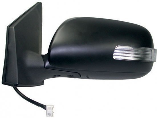 Acessar a peça Esquerda power primed + turn signal [wide angle] [sedan]