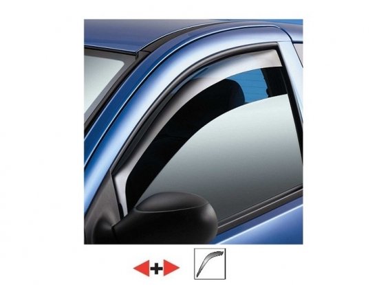 Acessar a peça Defletor de vento dianteiro 5ptas