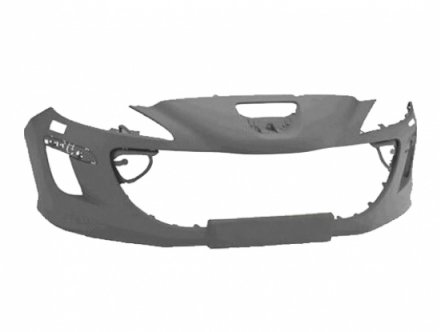 Acessar a peça Para choques frente preparado com buracos lavafarol sem buracos sensores