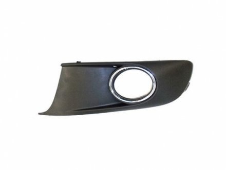 Acessar a peça Grelha esquerda para choques frente preta com buraco nevoeiro com cerquilho cromado Acessar a peça Grelha esquerda para choques frente preta com buraco nevoeiro com cerquilho cromado