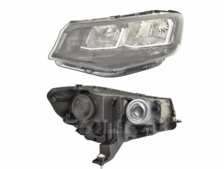 Acessar a peça Farol esquerdo h7+h15