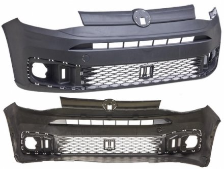 Acessar a peça Para choques frente preto