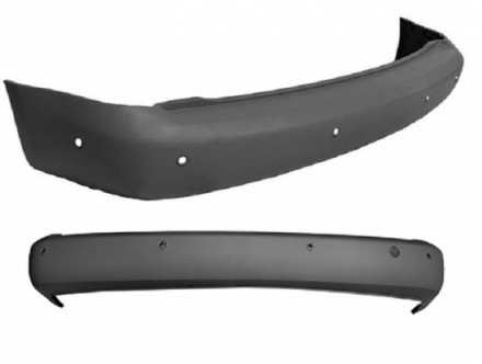 Acessar a peça Para choques traseiro preto com 6 buracos sensor chassis curto