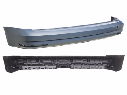 Acessar a peça Para choques frente preto liso com chassis curto