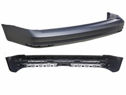 Acessar a peça Para choques frente preto comchassis longo