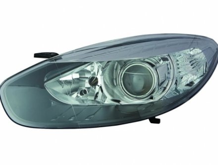 Acessar a peça Farol esquerdo eletrico base preta h7+d1s+py21w+w5w tipo mk 2013->