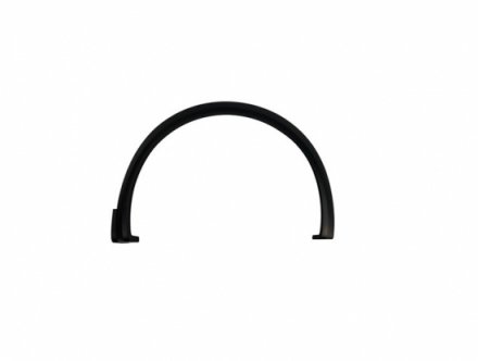 Acessar a peça Cerca de guarda lama frente direito preto rugoso