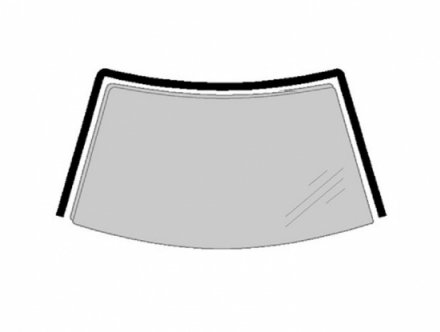 Acessar a peça Moldagem do pára-brisa em forma de u