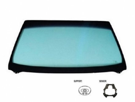 Acessar a peça Para-brisas verde acust. serigr.base esp. sensor chuva/luz friso sup/inf janela 5ptas/fam.
