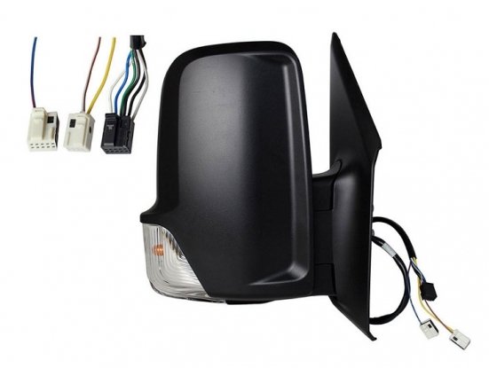 Acessar a peça Espelho direito elétrico aquecido + indicador + lateral [braço curto]