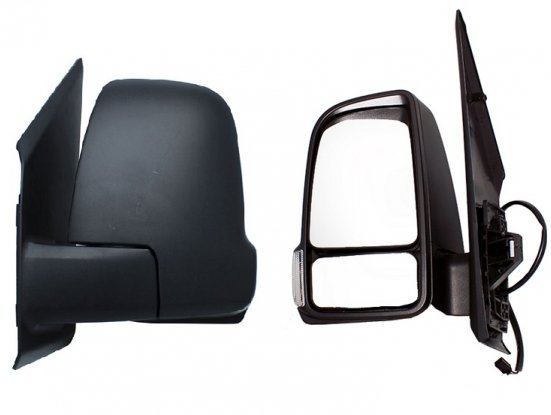 Acessar a peça Manual esquerdo + espelho indicador de direção [braço curto]