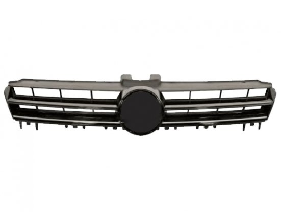 Acessar a peça Grelha frente trend line pretacom friso cromada