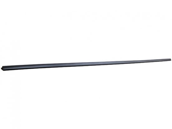 Acessar a peça Friso porta frente esquerda preta rugoso