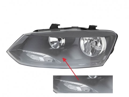 Acessar a peça Farol esquerdo h7+h7 [preto]