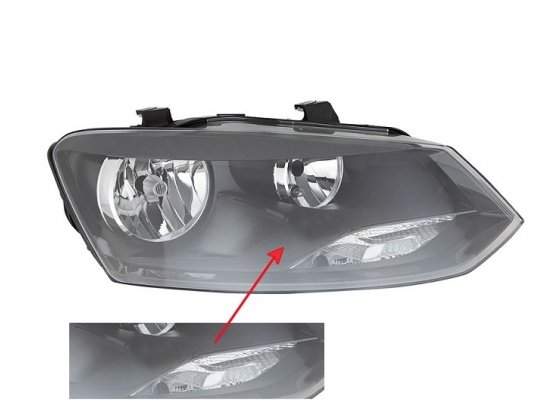 Acessar a peça Farol direito h7+h7 [preto]