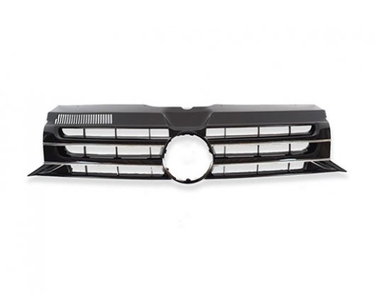 Acessar a peça Grelha frente preta brilhantecom frisos cromadas