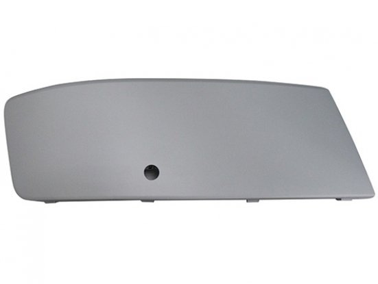 Acessar a peça Friso superior direita para choques frente primario com buracos sensor