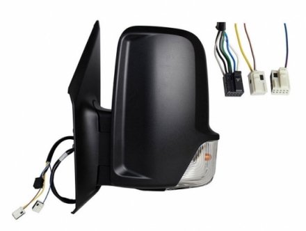 Acessar a peça Esquerda elétrica aquecida + espelho indicador de direção [braço curto]